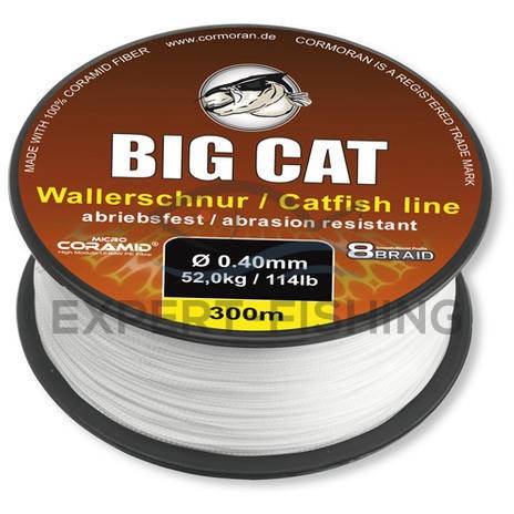 FIR BIG CAT 8XBRAID WHITE 0.50mm 300m 68kg