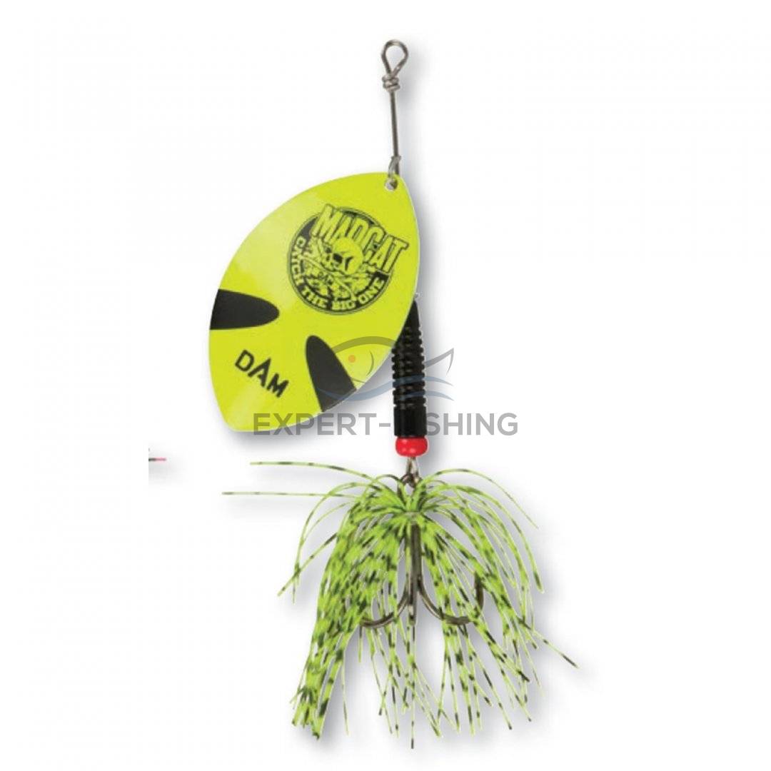 MADCAT BIG BLADE SPINNER FLUO YELLOW 55gr