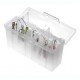 CUTIE PLASTICA PANARO 14 COMP. PENTRU ACCESORII, VOBLERE