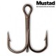 ANCORA MUSTAD 35647 TRIPLA BRONZ ROTUNDA NR 2/0