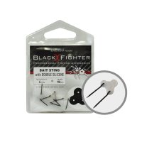 BLACK FIGHTER BAIT STING DUBLU CU SILICON 10mm