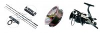 COMBO PESCUIT CRAP LANSETA  3.90m + MULINETA  FREE RUNNER + FIR