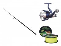 COMBO PESCUIT TELE DONAU STAR 3.90m 100-200gr