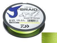 FIR TEXTIL DAIWA J-BRAID X4 0.07mm 2.6kg 135m GALBEN