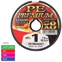 FIR TEXTIL SASAME ULTRA PE PREMIUM X8 100m 0.16mm 7.5kg
