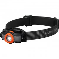 LANTERNA FRONTALA LED LENSER MH5 ORANGE/BLACK 400LM ACUMULATOR