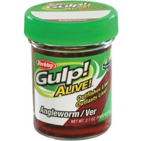 MOMEALA BERKLEY ARTIFICIALA GULP RAMA 5cm RED WIGGLER
