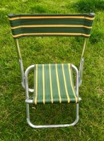 SCAUN PLIANT CU SPATAR CADRU ALUMINU